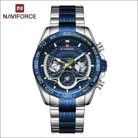 NAVIFORCE NF9185 Men's Watch Luxury Brand Business Casual Quartz Wrist watches Men Waterproof Clock
